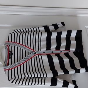 Ladies v-neck button cardigan,  size small